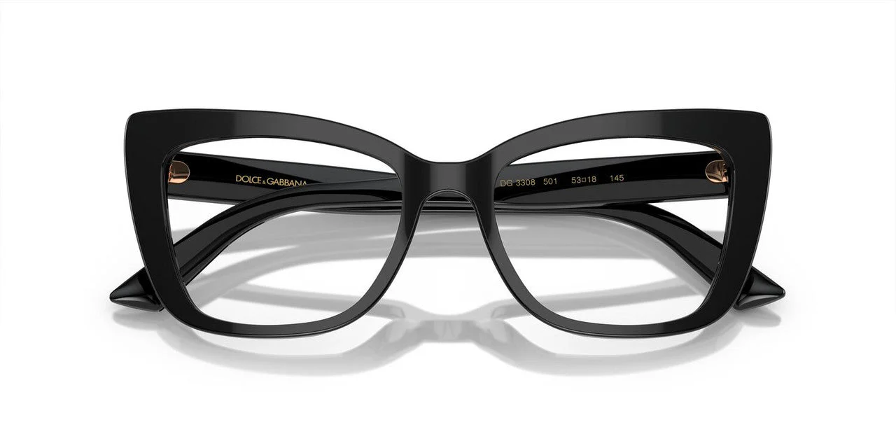 Armazón Dolce & Gabbana DG3308 Negro - Image 5