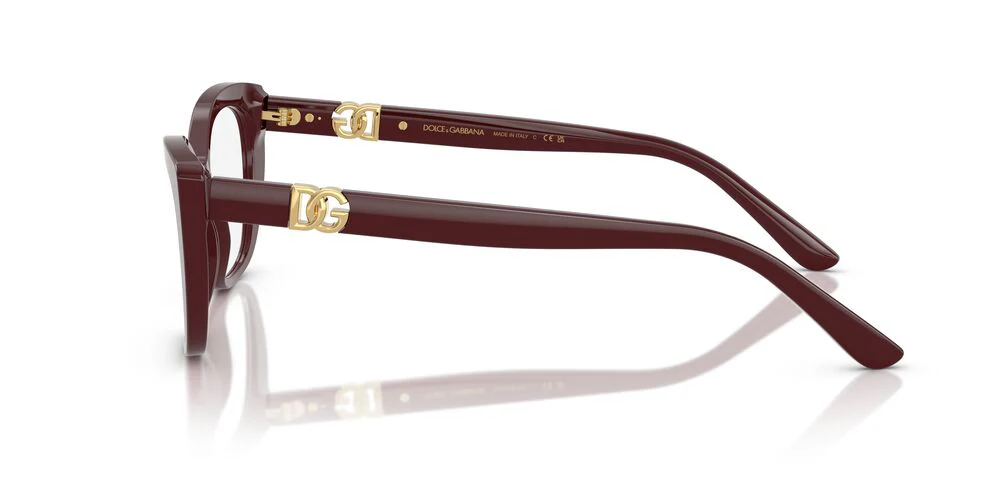 Armazón Dolce & Gabbana DG3398 Burdeo - Image 3