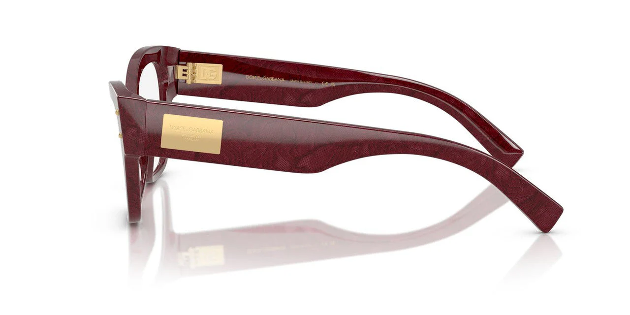 Armazón Dolce & Gabbana DG3404 Burdeo - Image 3