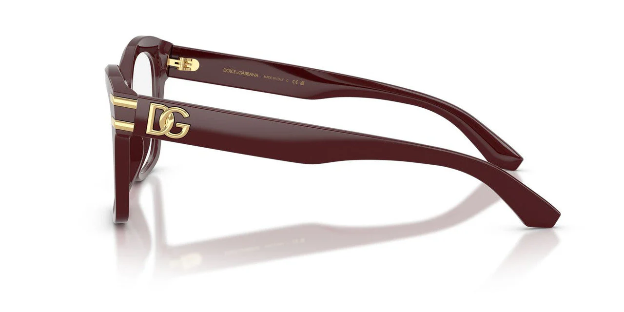 Armazón Dolce & Gabbana DG3419 Burdeo - Image 3