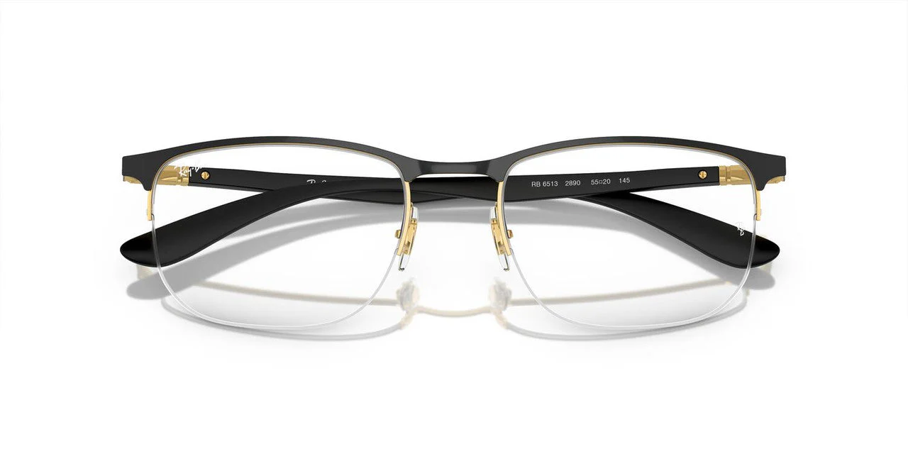 Armazón Ray-Ban RX6513 Negro - Image 5