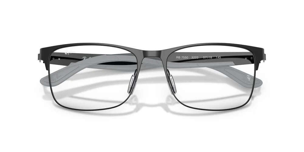 Armazón Ray-Ban RX7550 Negro - Image 5