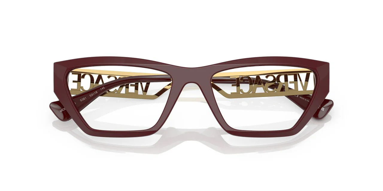 Armazón Versace VE3327U Burdeo - Image 5