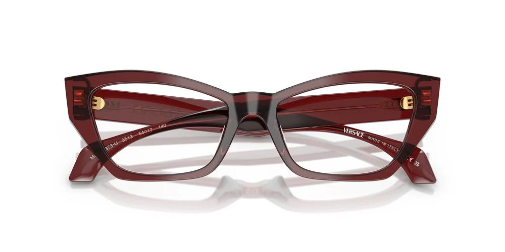 Armazón Versace VE3373U Burdeo - Image 5