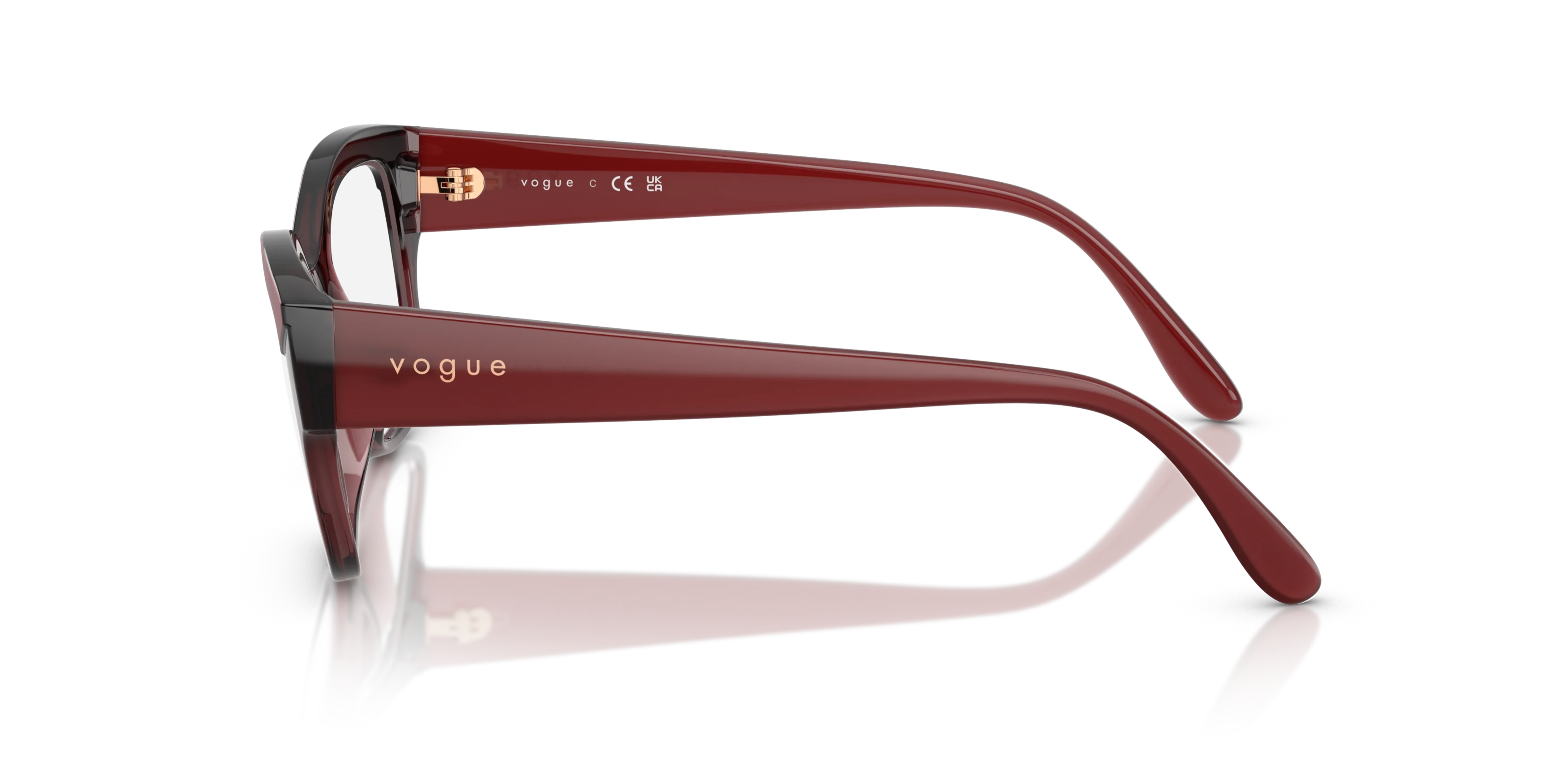 Armazón Vogue Eyewear VO5635U Rojo - Image 3
