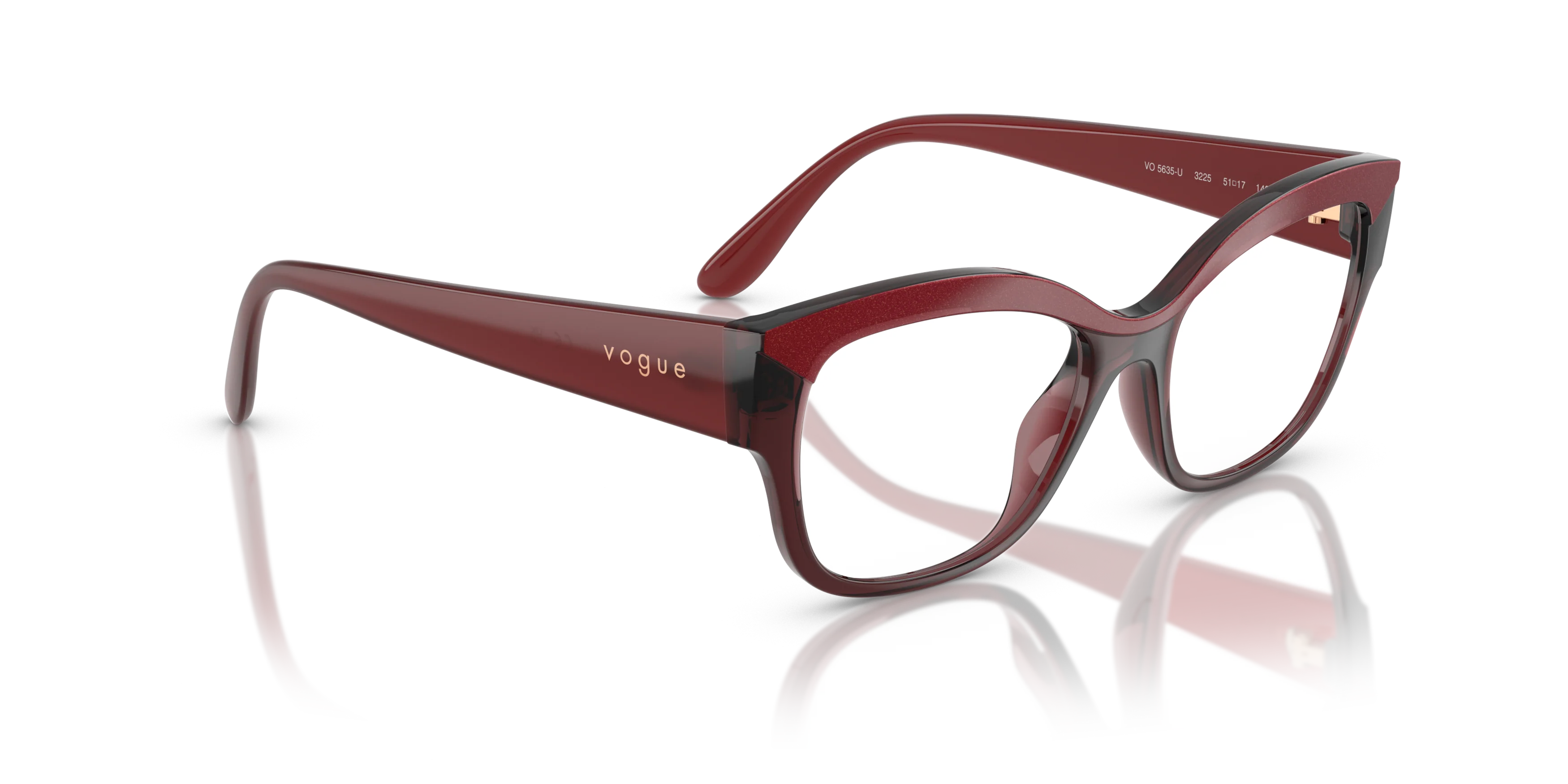 Armazón Vogue Eyewear VO5635U Rojo - Image 4