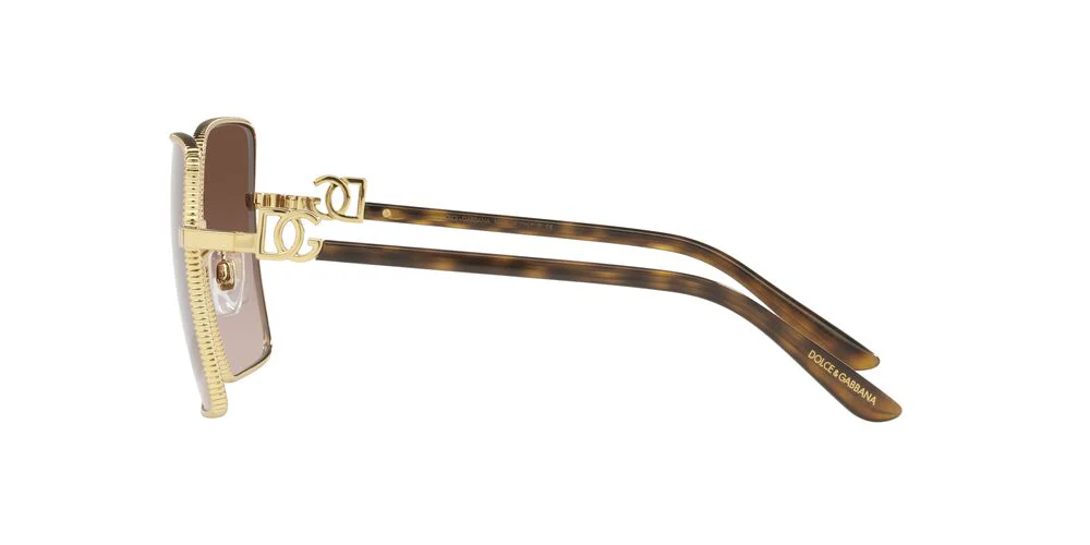 Gafas De Sol Dolce & Gabbana DG2279 Café/Dorado - Image 3