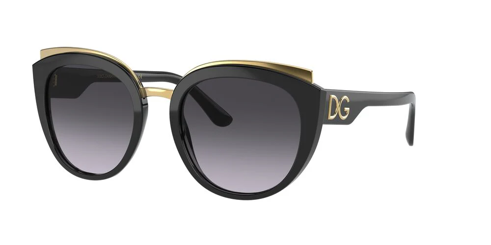 Gafas De Sol Dolce & Gabbana DG4383 Negro/Negro - Image 2