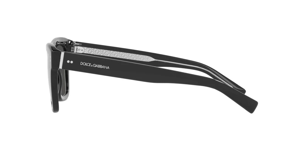 Gafas De Sol Dolce & Gabbana DG4420 Gris/Negro - Image 3