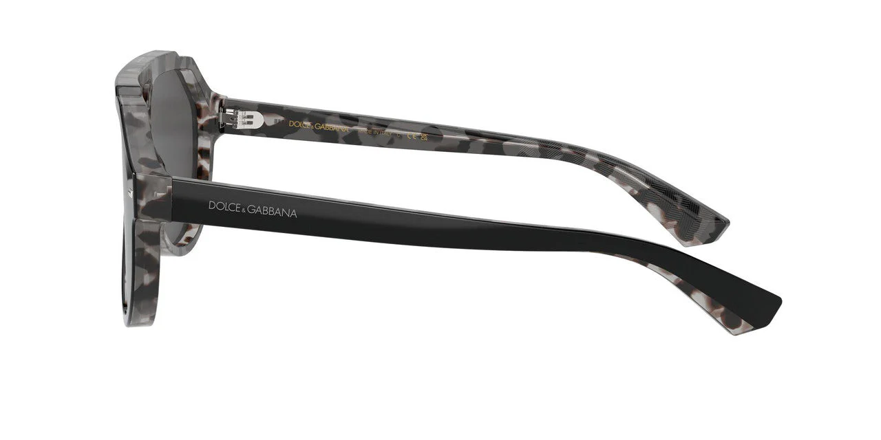 Gafas De Sol Dolce & Gabbana DG4452 Gris/Negro - Image 3