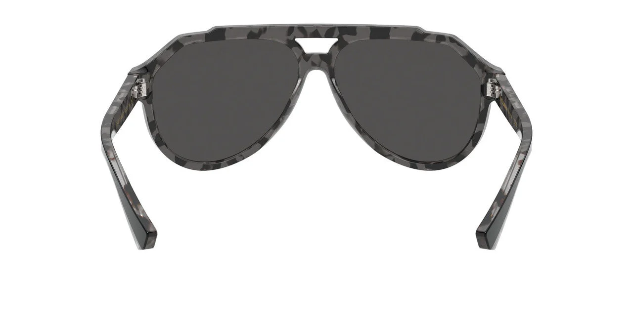 Gafas De Sol Dolce & Gabbana DG4452 Gris/Negro - Image 4