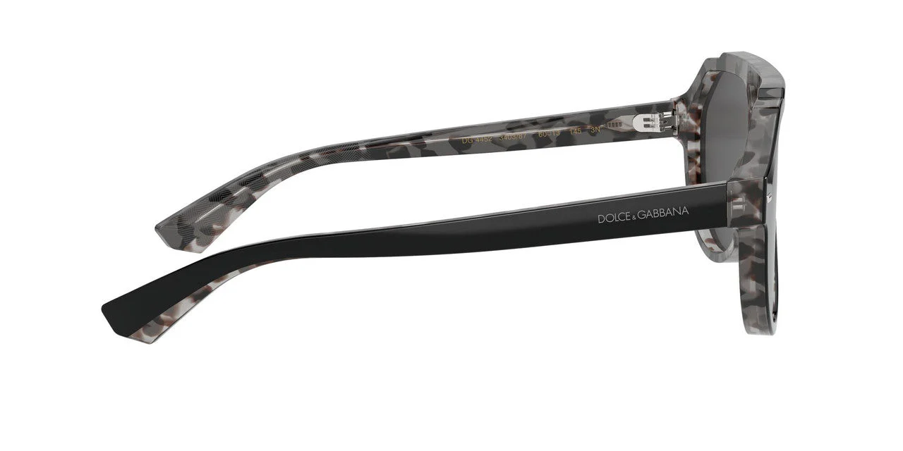 Gafas De Sol Dolce & Gabbana DG4452 Gris/Negro - Image 5