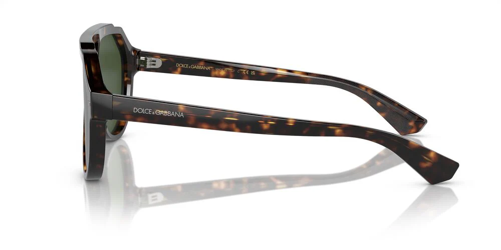 Gafas De Sol Dolce & Gabbana DG4452 Verde/Havana - Image 3
