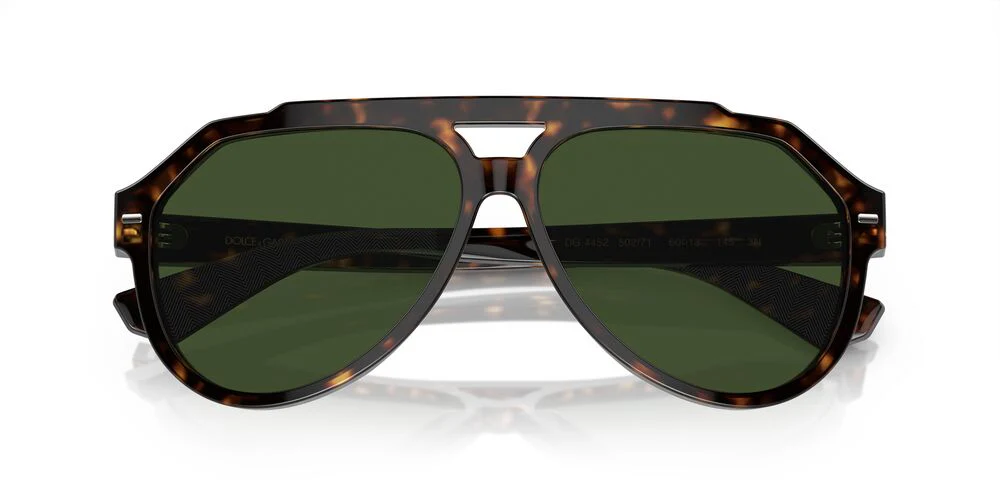 Gafas De Sol Dolce & Gabbana DG4452 Verde/Havana - Image 5