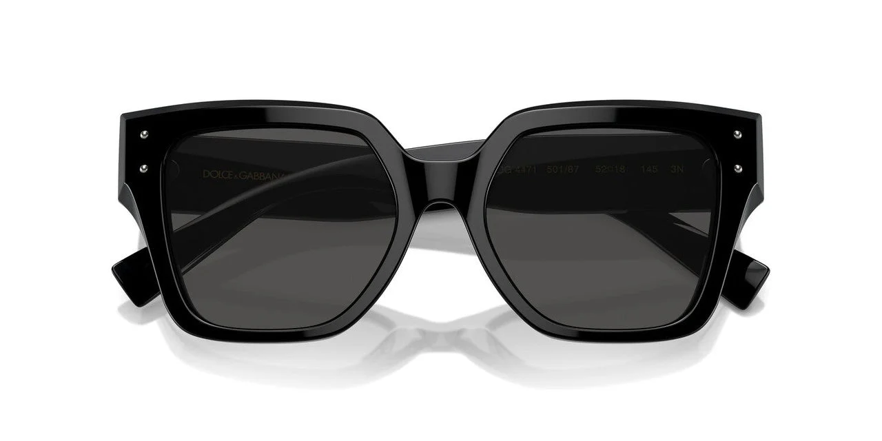 Gafas De Sol Dolce & Gabbana DG4471 Gris/Negro - Image 4