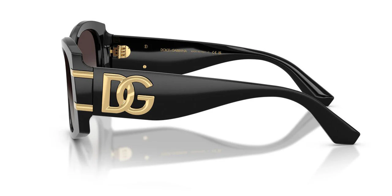 Gafas De Sol Dolce & Gabbana DG4501 Gris/Negro - Image 3