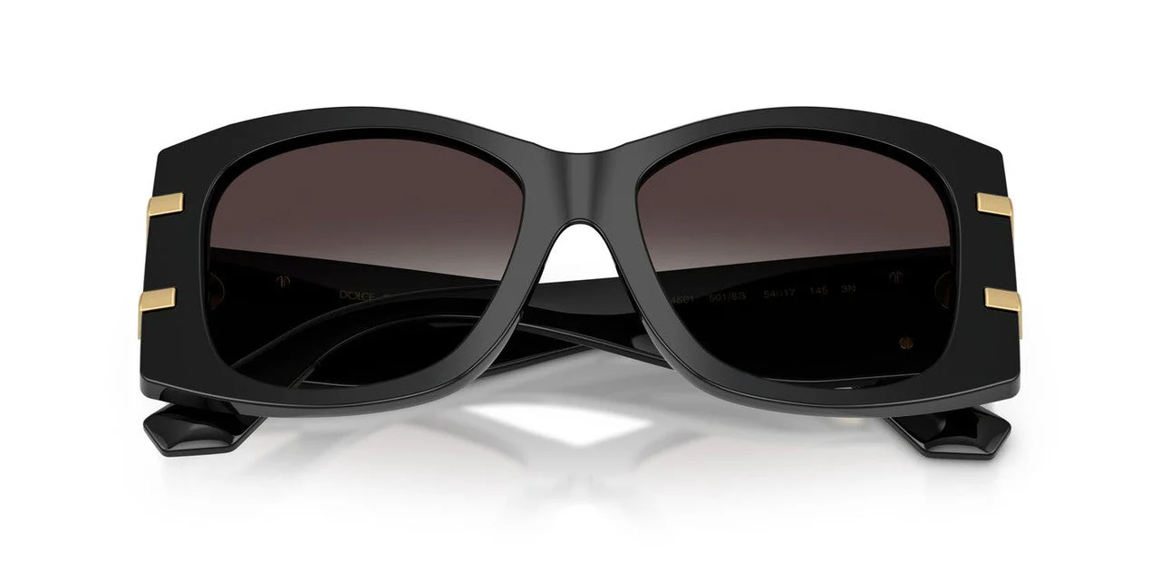 Gafas De Sol Dolce & Gabbana DG4501 Gris/Negro - Image 5