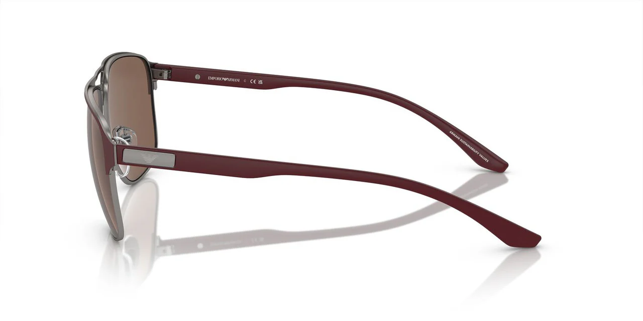 Gafas De Sol Emporio Armani EA2144 Café/Negro - Image 3