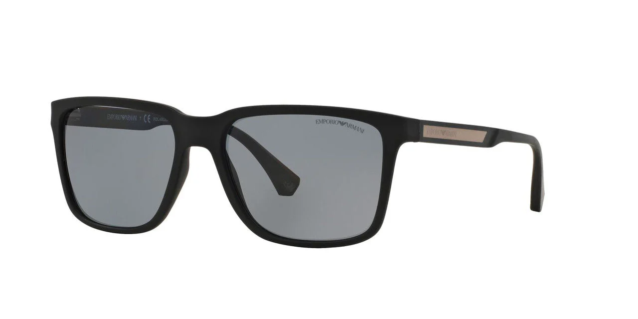 Gafas De Sol Emporio Armani EA4047 Gris/Negro - Image 2