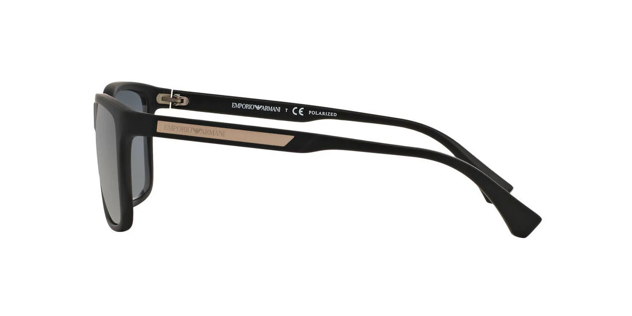 Gafas De Sol Emporio Armani EA4047 Gris/Negro - Image 3