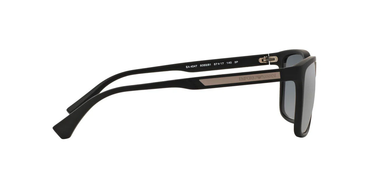 Gafas De Sol Emporio Armani EA4047 Gris/Negro - Image 6
