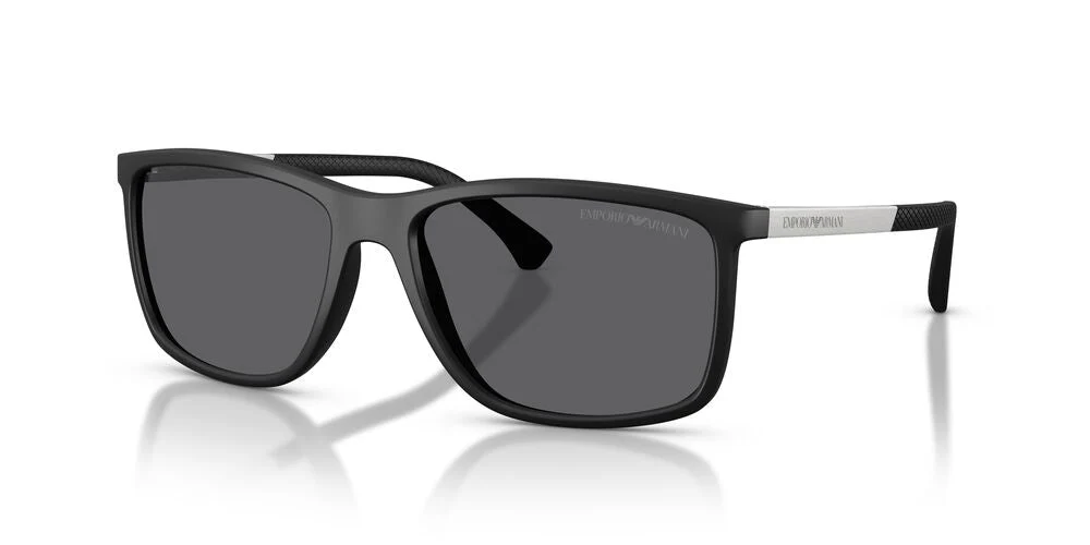 Gafas De Sol Emporio Armani EA4058 Gris/Negro - Image 2