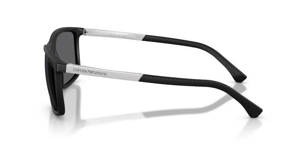 Gafas De Sol Emporio Armani EA4058 Gris/Negro - Image 3