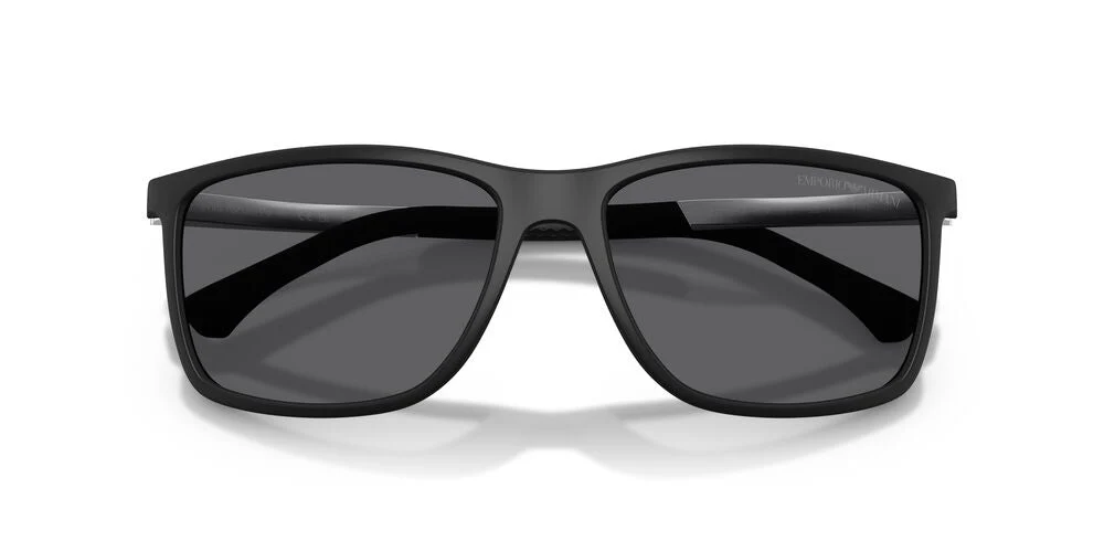 Gafas De Sol Emporio Armani EA4058 Gris/Negro - Image 5