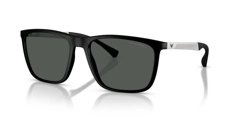Gafas De Sol Emporio Armani EA4150 Gris/Negro - Image 2