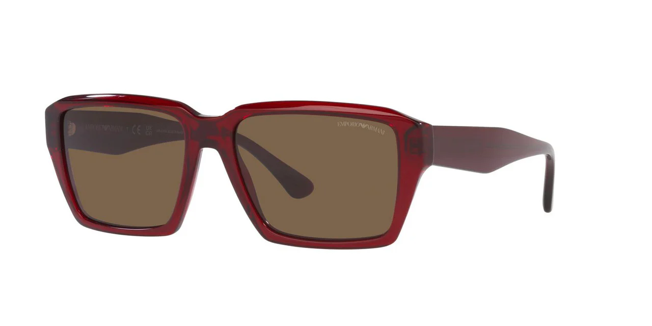 Gafas De Sol Emporio Armani EA4186 Café/Rojo - Image 2