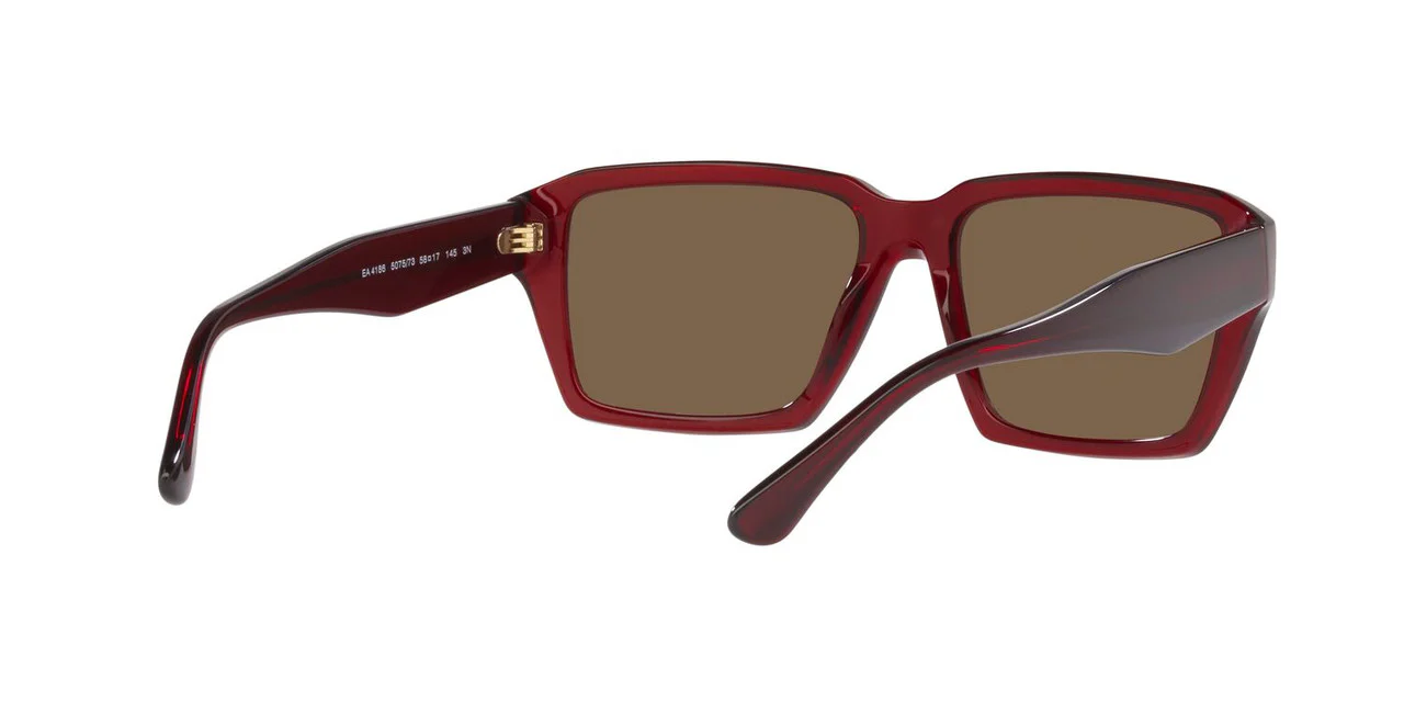 Gafas De Sol Emporio Armani EA4186 Café/Rojo - Image 5