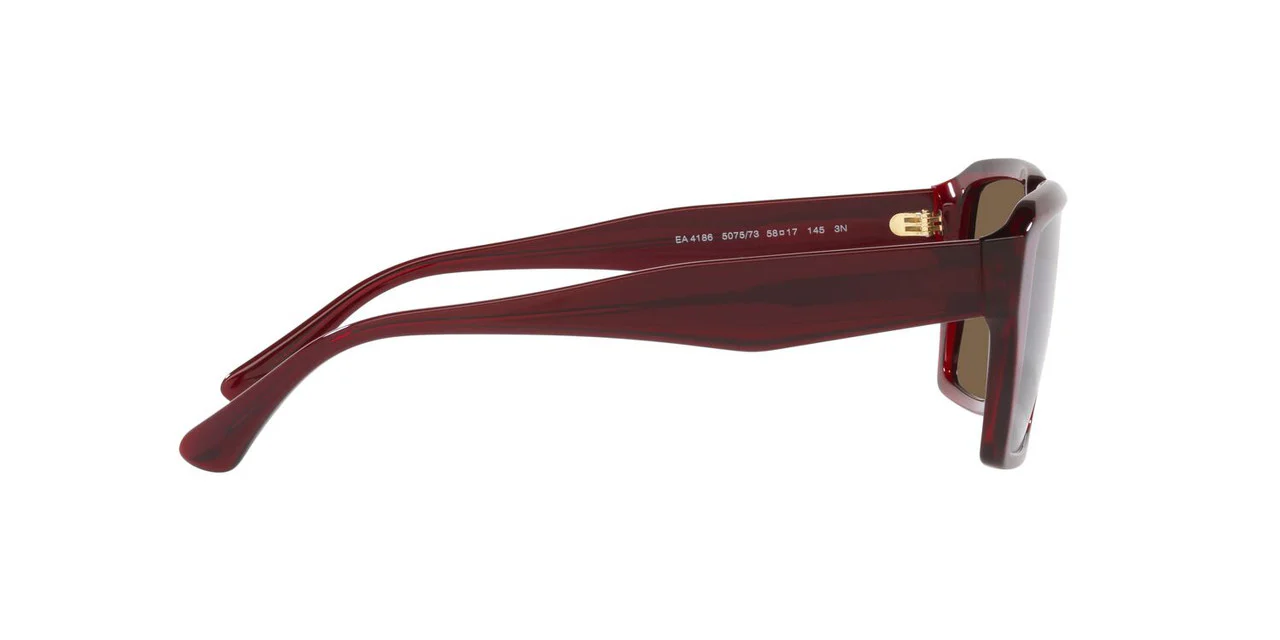 Gafas De Sol Emporio Armani EA4186 Café/Rojo - Image 6
