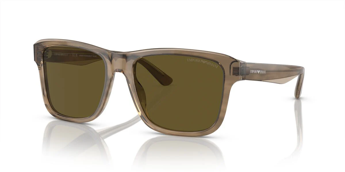 Gafas De Sol Emporio Armani EA4208 Café/Verde - Image 7
