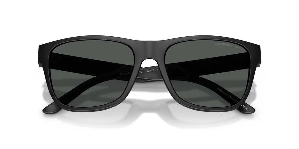 Gafas De Sol Emporio Armani EA4243 Gris/Negro - Image 5