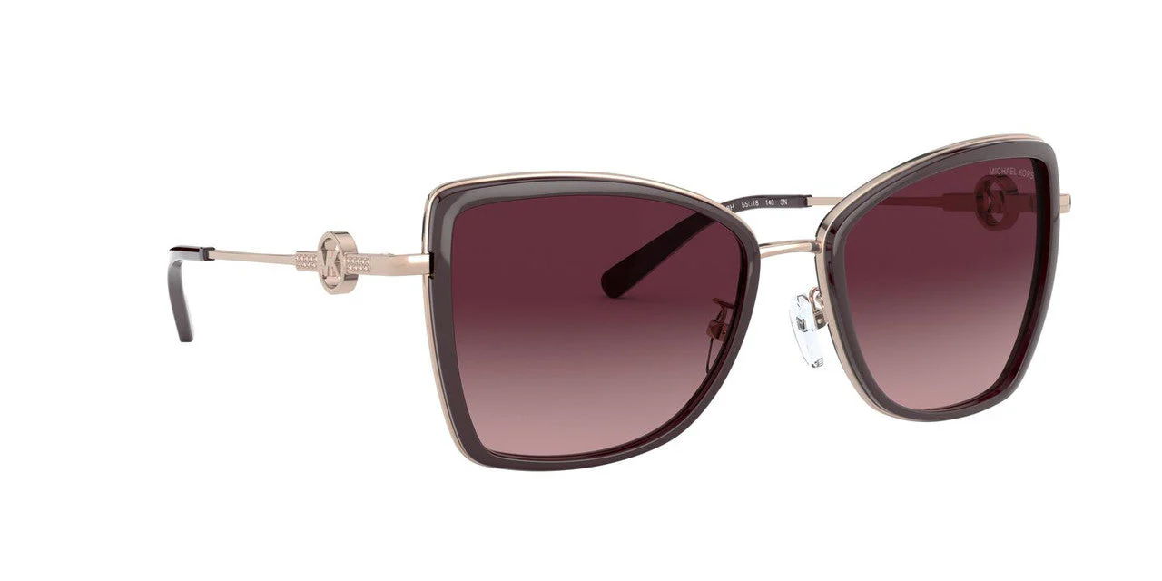 Gafas De Sol Michael Kors MK1067B Burdeos/Dorado - Image 6