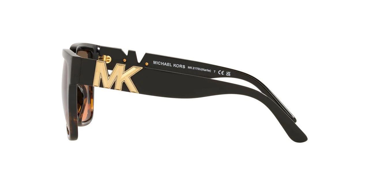 Gafas De Sol Michael Kors MK2170U Gris/Negro - Image 3