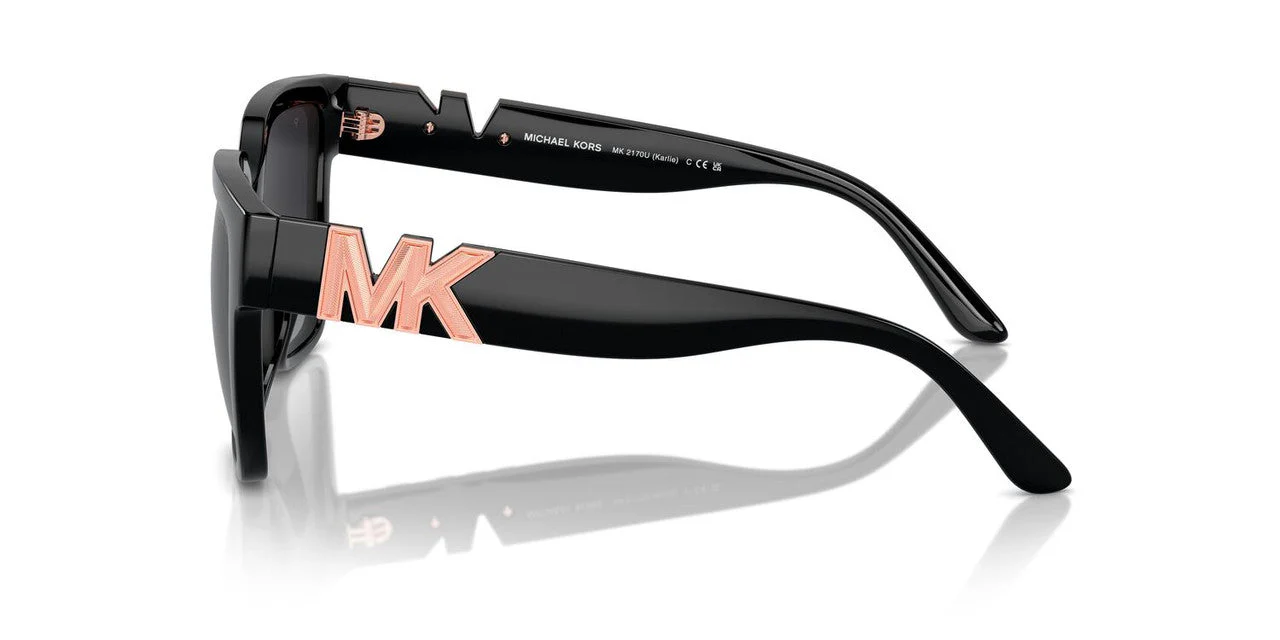 Gafas De Sol Michael Kors MK2170U Gris/Negro - Image 3
