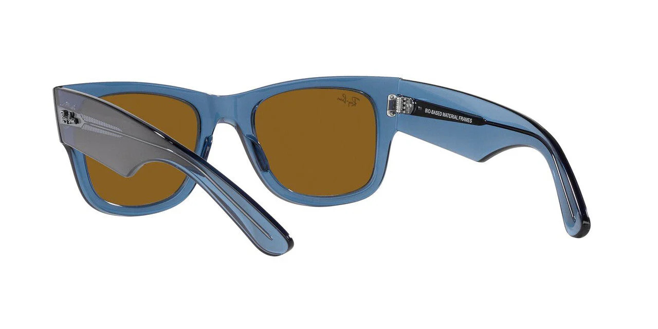 Gafas De Sol Ray-Ban RB0840S Café/Azul - Image 4