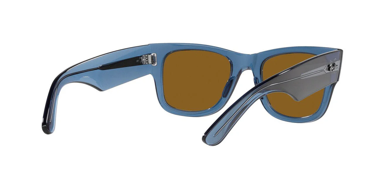 Gafas De Sol Ray-Ban RB0840S Café/Azul - Image 5