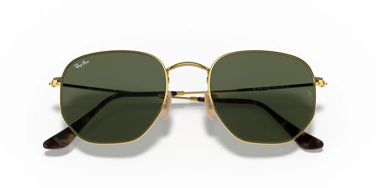 Gafas De Sol Ray-Ban RB3548N Verde/Dorado - Image 6
