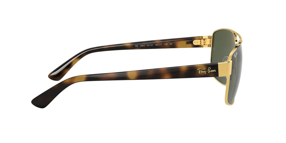Gafas De Sol Ray-Ban RB3663 Verde/Dorado - Image 5