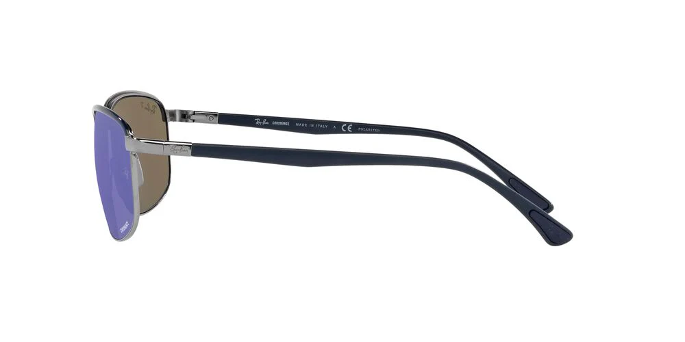 Gafas De Sol Ray-Ban RB3671C Gris/Azul - Image 3
