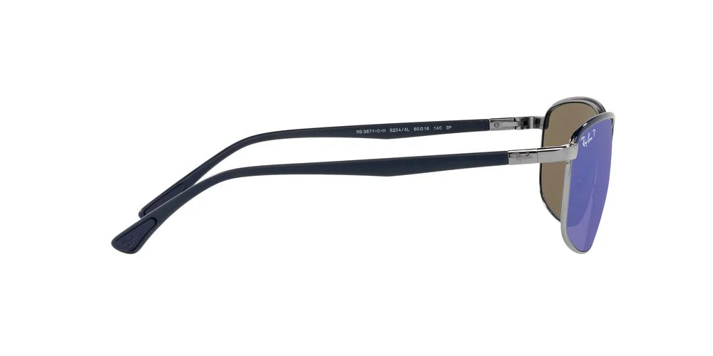 Gafas De Sol Ray-Ban RB3671C Gris/Azul - Image 4