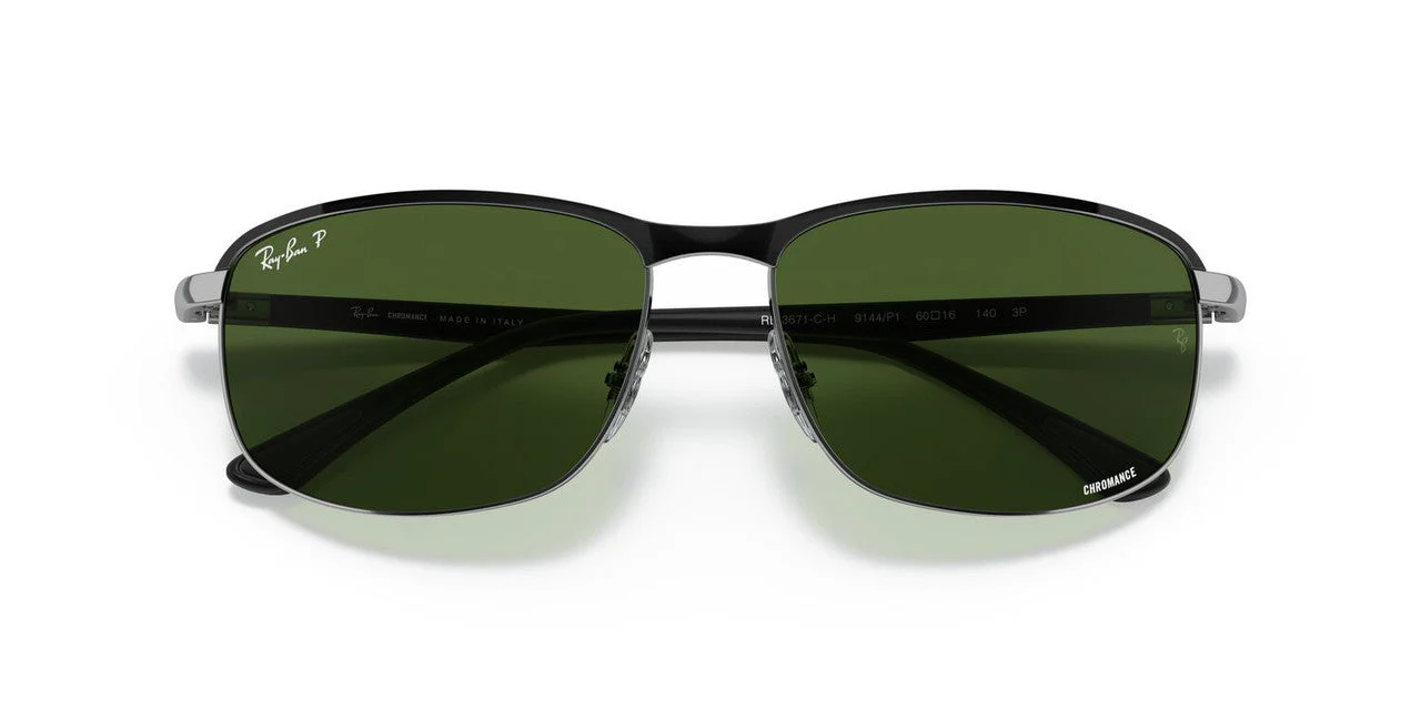 Gafas De Sol Ray-Ban RB3671C Verde/Negro - Image 3