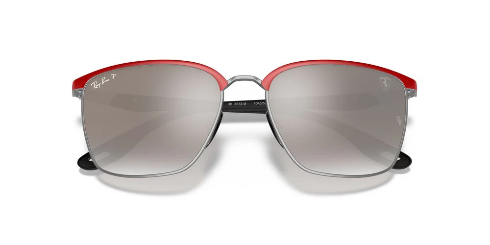 Gafas De Sol Ray-Ban RB3673M Gris/Rojo - Image 5