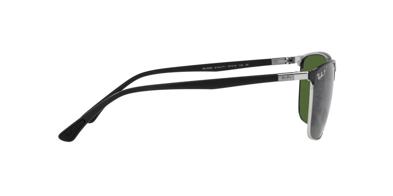 Gafas De Sol Ray-Ban RB3686 Verde/Negro - Image 5
