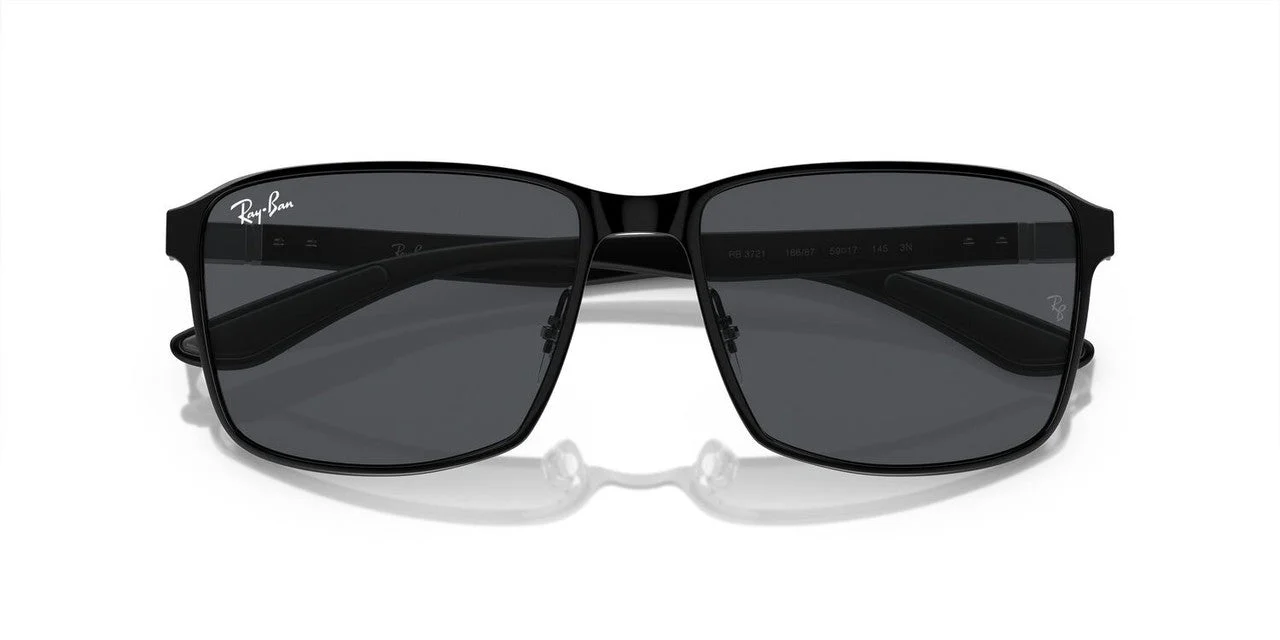 Gafas De Sol Ray-Ban RB3721 Gris/Negro - Image 5