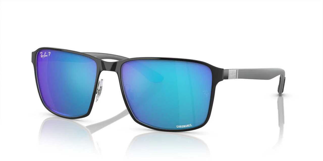 Gafas De Sol Ray-Ban RB3721C Azul/Negro - Image 2