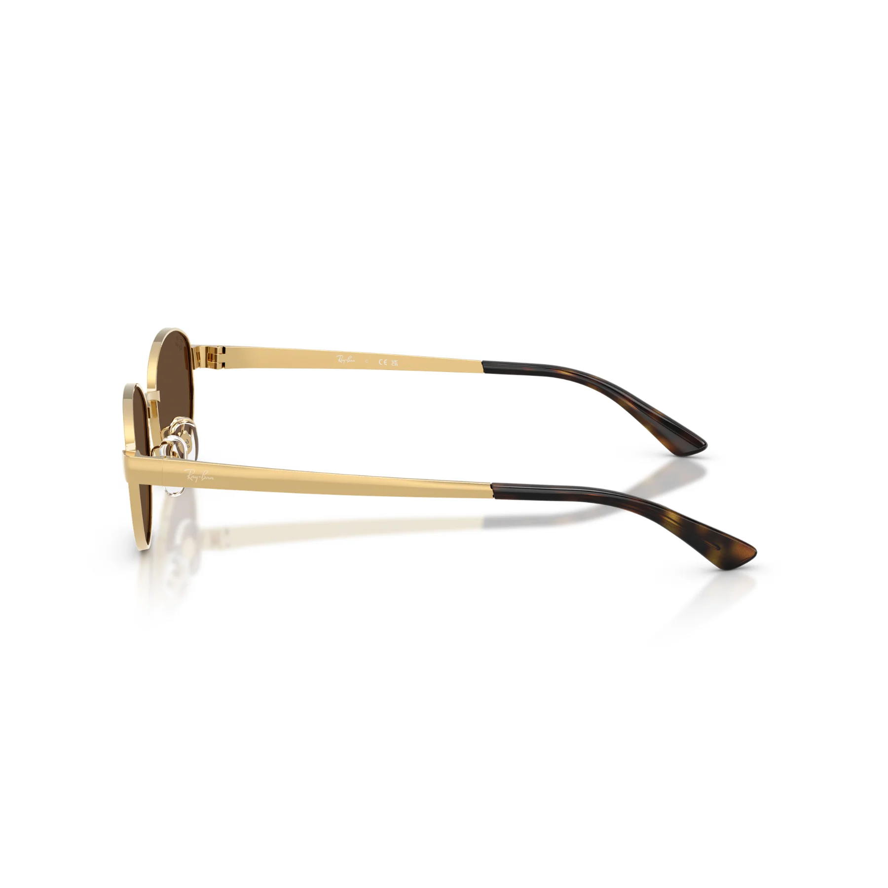 Gafas De Sol Ray-Ban RB3774D Café/Dorado - Image 3