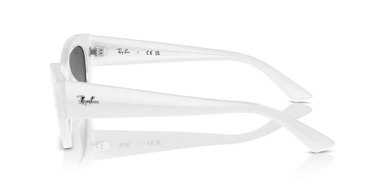 Gafas De Sol Ray-Ban RB4430 Gris/Blanco - Image 3